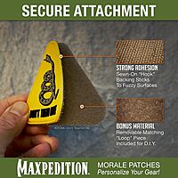 MAXPEDITION Don't Tread On Me PVC Morale Patch