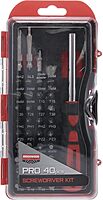 BIRCHWOOD CASEY Pro Screwdriver Kit | Durable Versatile Gunsmithing Wrench 40 Piece Set | Case Included