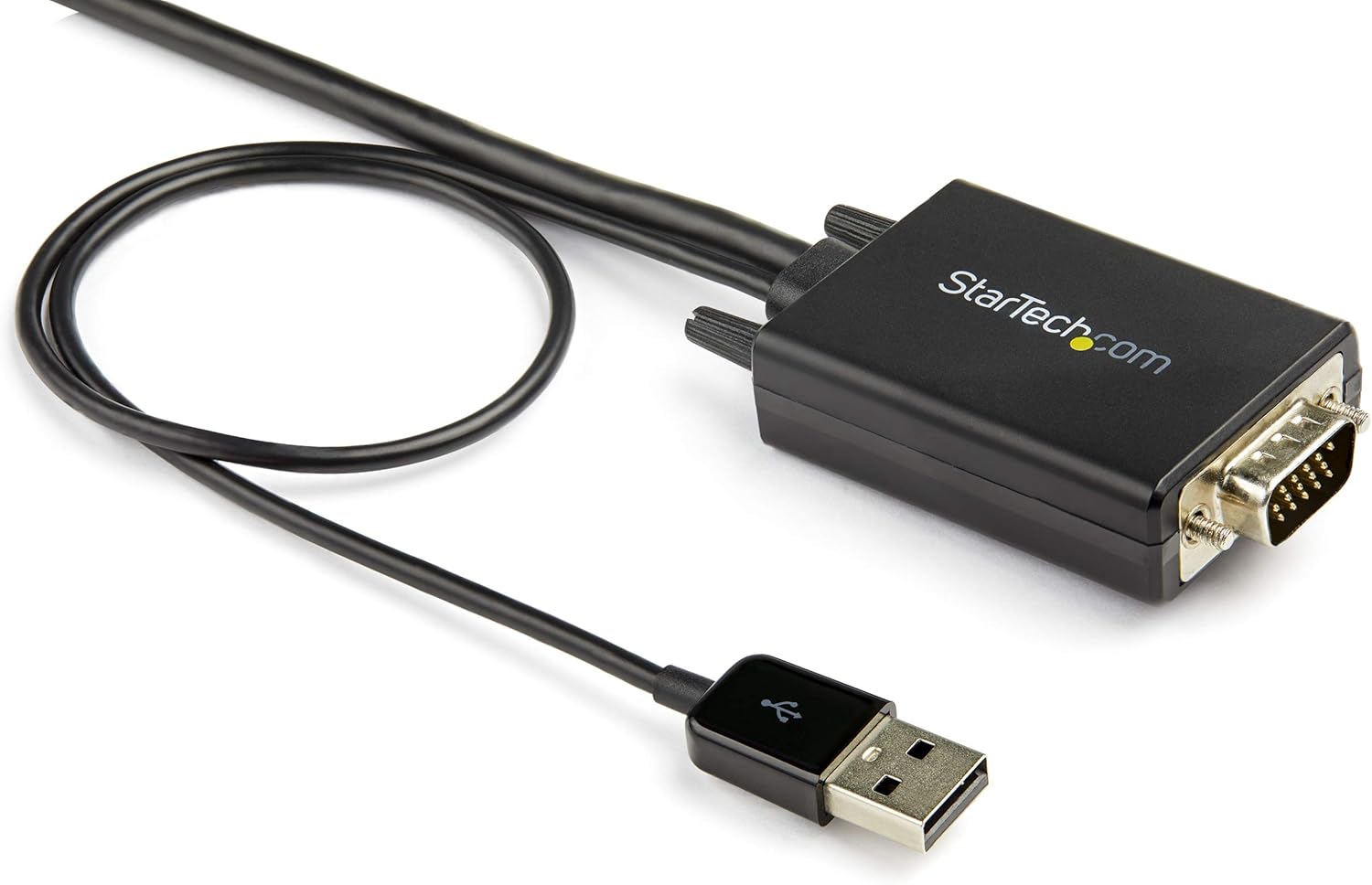 StarTech.com VGA to HDMI Converter Cable with USB Audio Support & Power - Analog to Digital Adapter - 1080p Male to Male