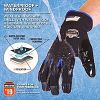 ERGODYNE ProFlex 818WP Thermal Waterproof Winter Work Gloves