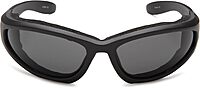 Bobster ELR201 Low Rider II Sport Sunglasses,Black Frame/3 Lenses (Smoked, Amber and Clear),one size