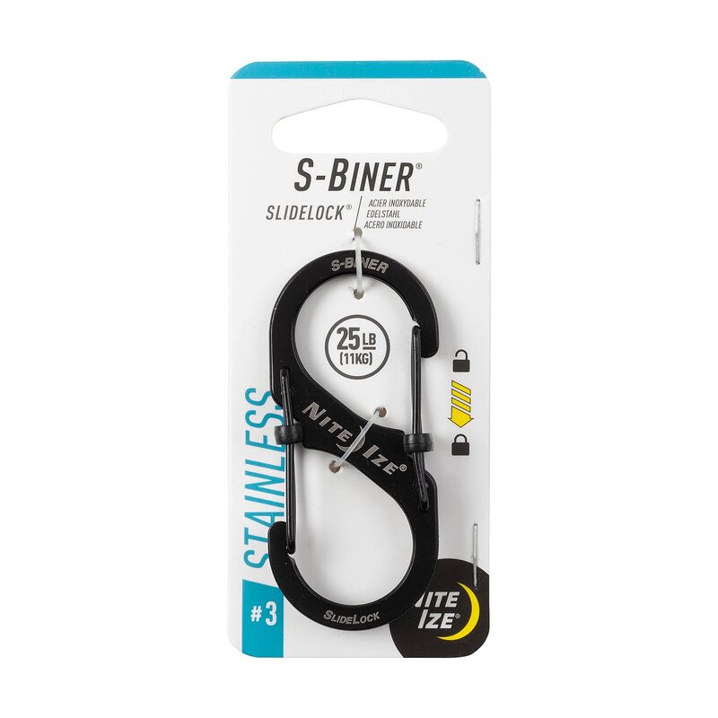 Nite Ize S-Biner SlideLock Dual Locking Carabiner