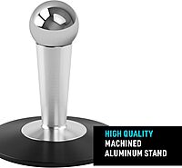Nite Ize Steelie Pedestal Mount - Tabletop Stand Compatible with MagSafe iPhones & Tablets - Magnetic Desk Phone Mount