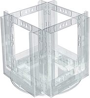 Azar Displays Revolving Acrylic Brochure Holder