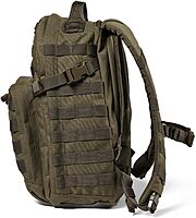 5.11 Tactical RUSH 12 2.0 Military Survival MOLLE Backpack with Laptop Compartment, 24L, Style 56561ABR/56562ABR