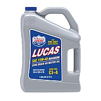 LUCAS OIL Magnum SAE 15W-40 High TBN CI-4 Motor Oil