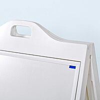 AZAR DISPLAYS Double-Sided Sidewalk A-Frame Sign w/Protective Lens