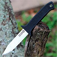 Cold Steel Peace Maker III 4" Fixed Blade 4116 Stainless Steel Clip Point Tactical Outdoor Knife, 4.5" Kray-Ex Handle