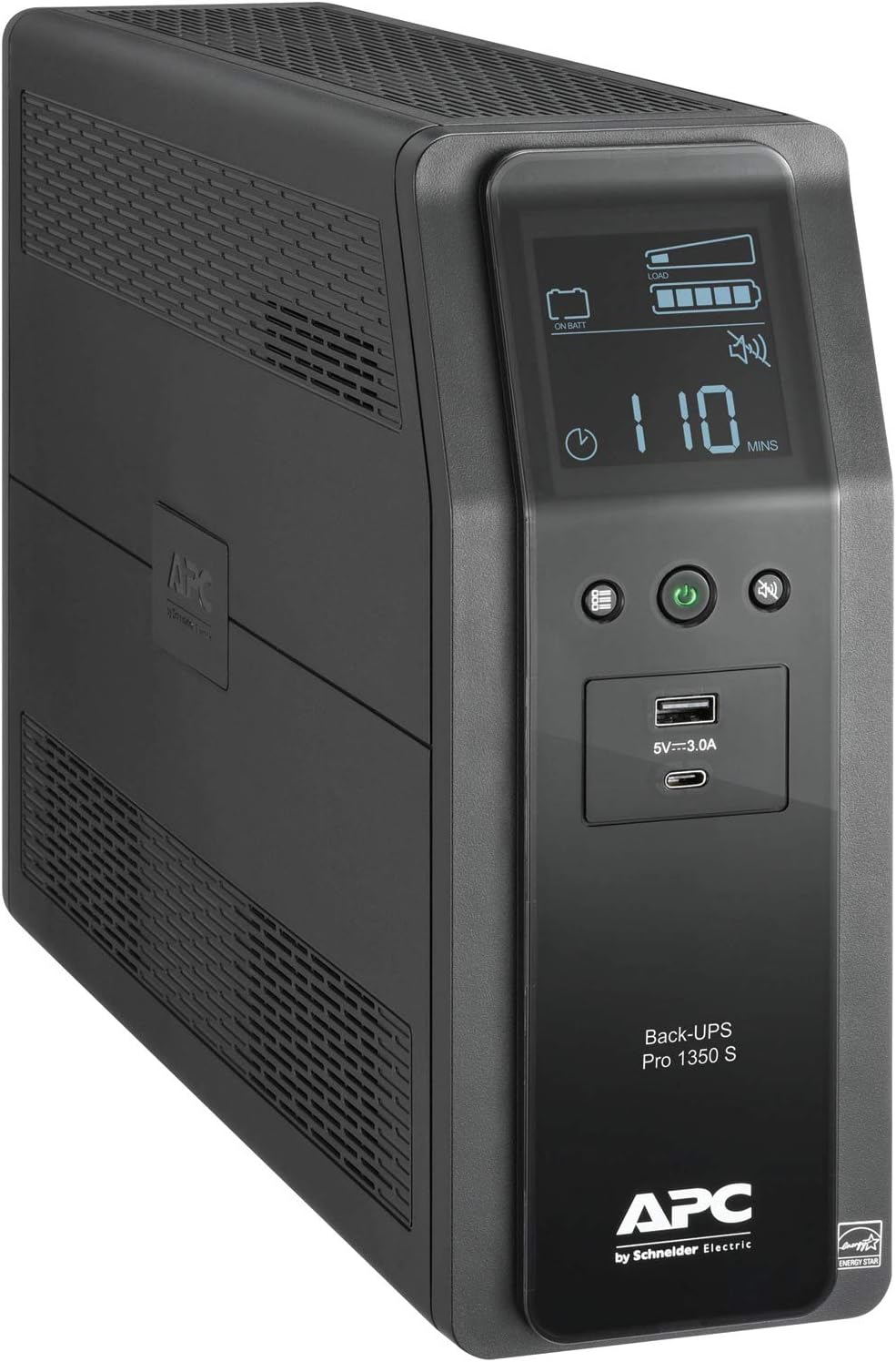 APC 1350VA Sine Wave UPS Battery Backup Surge Protector with APC UPS Battery Replacement 1350VA Surge Protector+ Battery