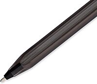 Paper Mate InkJoy 100ST Ballpoint Pen, Capped, Black, 12-Pack