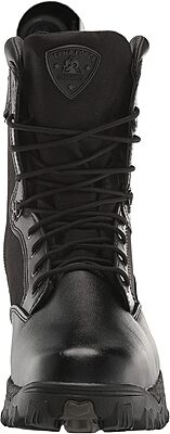 ROCKY Men's Alpha Force Zipper Waterproof Public Service Boots - Black