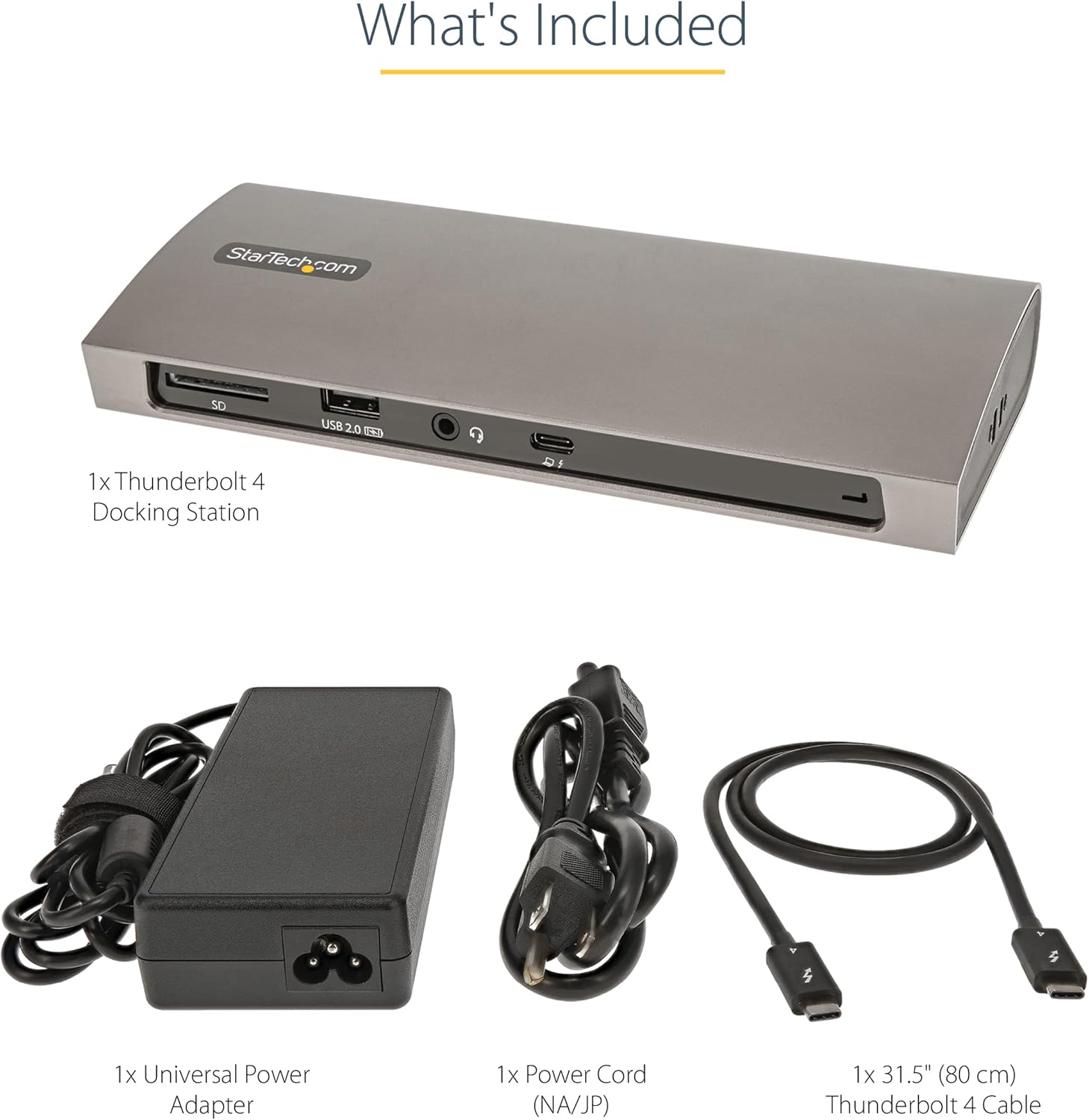 StarTech.com USB-C Docking Station for MacBook Pro/Air M1 M2 M3 M4 & Windows