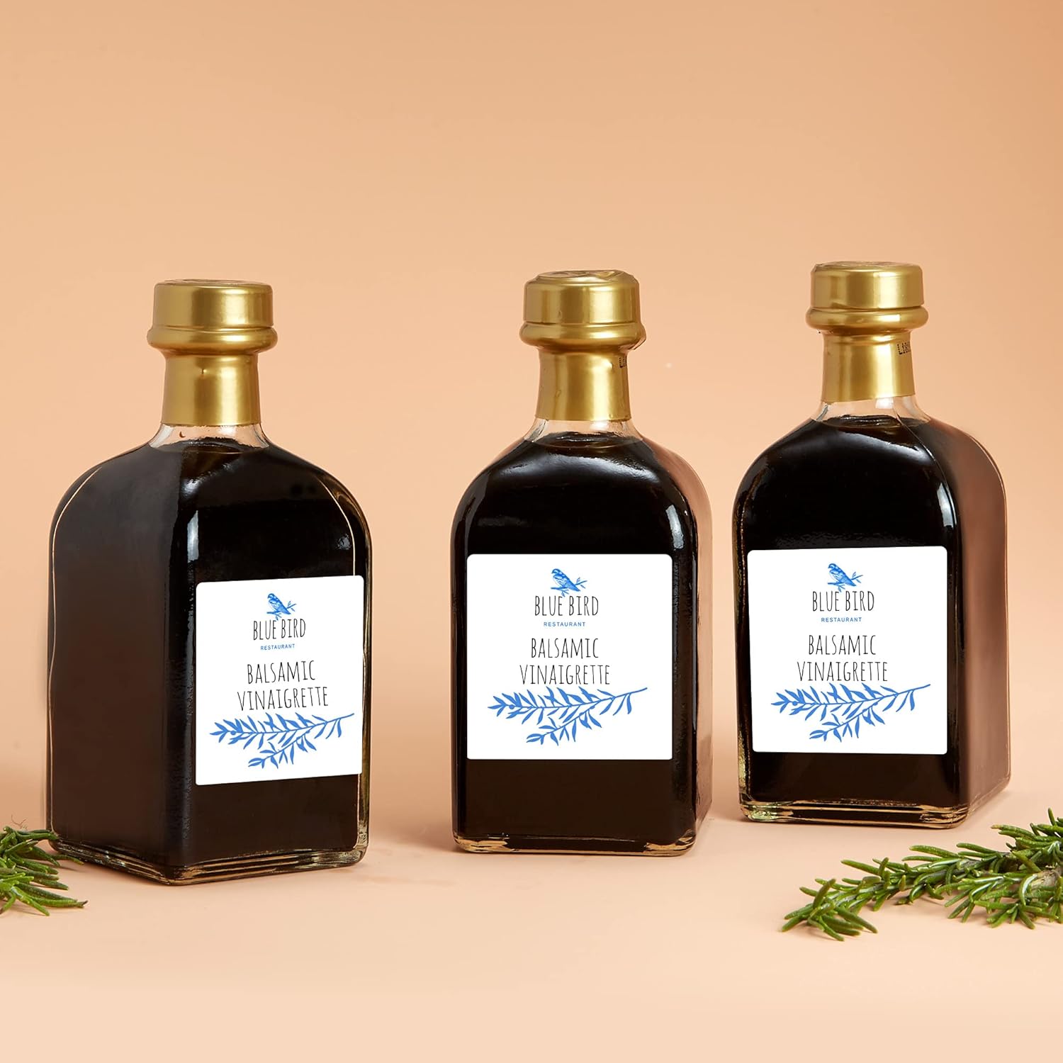 Avery Matte White Square Labels, Sure Feed Technology, 4" x 4"