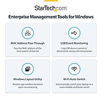 StarTech.com USB-C Docking Station (USB4), Triple 4K 60Hz Monitors, Up to 100W Laptop Charging, 2.5GbE, Driverless