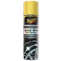 Meguiar's G190315 Ultimate Insane Shine Tire Coating, gives a Finish that Creates a Lasting Wet-Look for a Classic Black