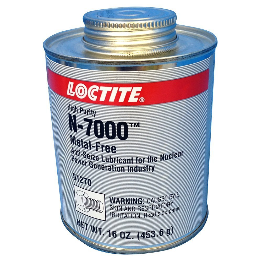Loctite 51270 Silver LB 8013 High-Purity Anti-Seize Lubricant, -20 Degree F Lower Temperature Rating to 2400 Degree F Upper