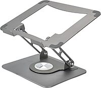 Uncaged Ergonomics Swivel Adjustable Laptop Stand for Desk