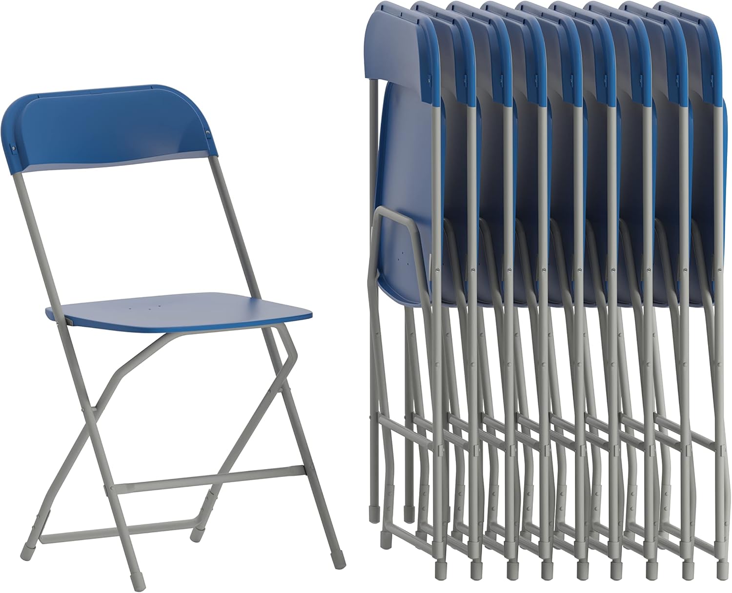 Flash Furniture Hercules Series Commercial-Grade Plastic Folding Chair - 650LB Weight Capacity