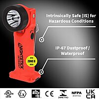 Nightstick Intrant Intrinsically Safe Dual-Light Angle Light