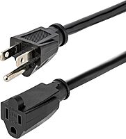 StarTech.com Power Extension Cord NEMA 5-15R to NEMA 5-15P