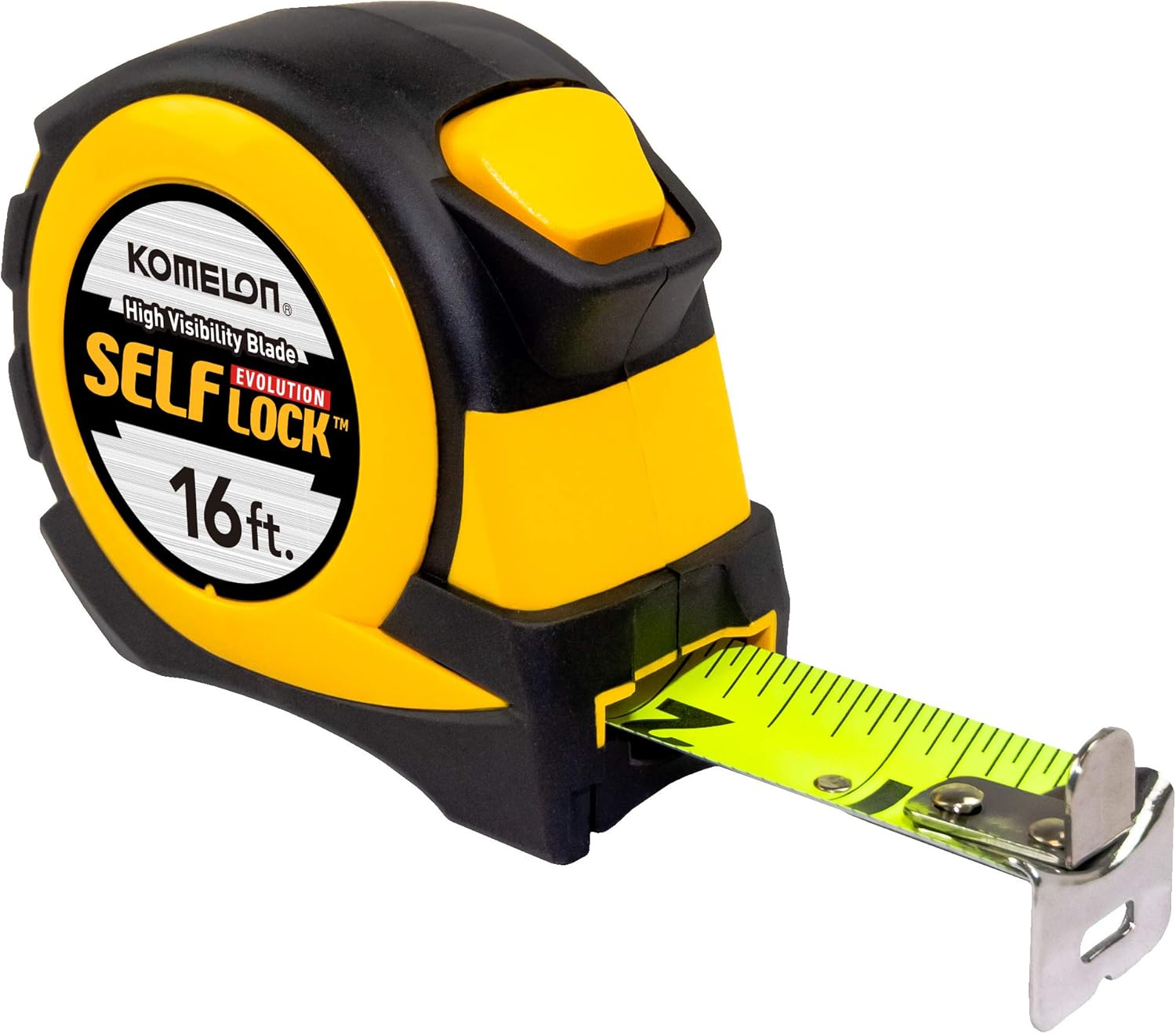Komelon EV28116; 16' X 1" Self Lock Evolution Tape Measure,