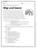 Scholastic Comprehension Skills: 40 Short Passages For Close Reading, Grade 4