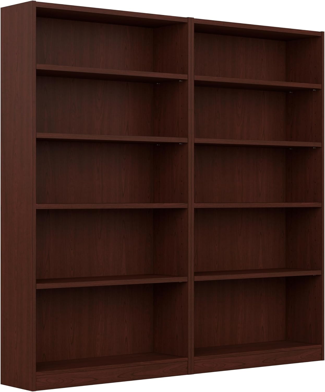 BUSH FURNITURE Universal Tall 5-Shelf Bookcase