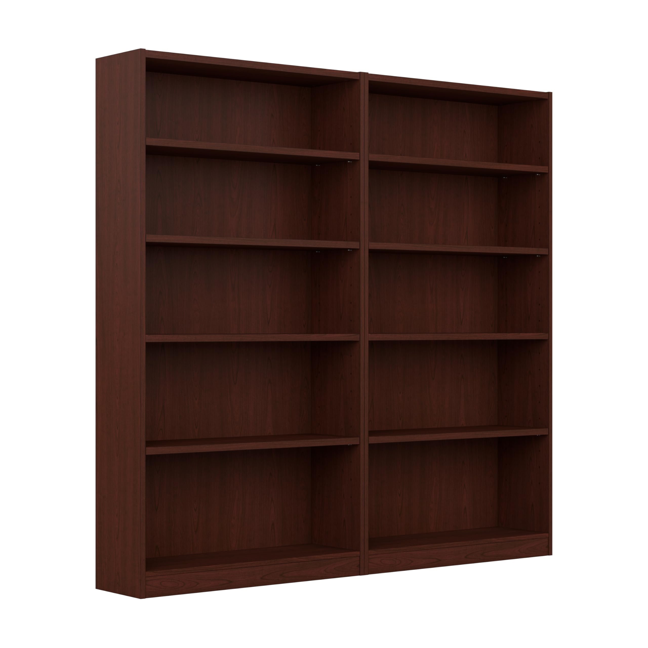 BUSH FURNITURE Universal Tall 5-Shelf Bookcase