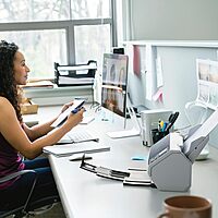 RICOH fi-8170 Professional High Speed Color Duplex Document Scanner - Network Enabled