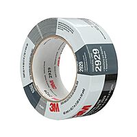 3M General Use Duct Tape 2929, Silver, 1.88 in x 50 yd, 5.5 mil, Individually Wrapped Conveniently Packaged