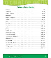 Complete Book of Spanish Workbook for Kids, Grades 1-3 Spanish Learning, Basic Spanish Vocabulary, Alphabet, Numbers, Colors