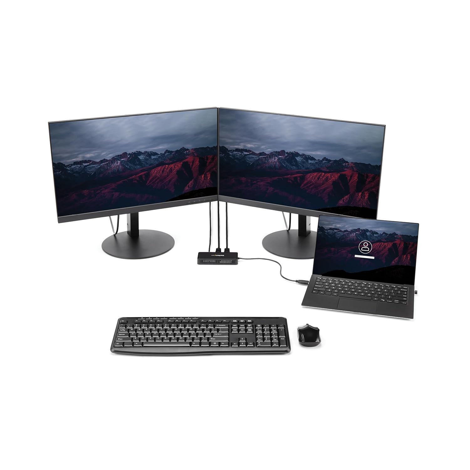 StarTech.com USB 3.0 Mini Dock - Dual Monitor USB-A Docking Station with DisplayPort 4K 60Hz Video & Gigabit Ethernet