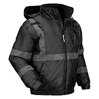 Ergodyne GloWear 8377EV Thermal-Enhanced Visibility Quilted Bomber Jacket