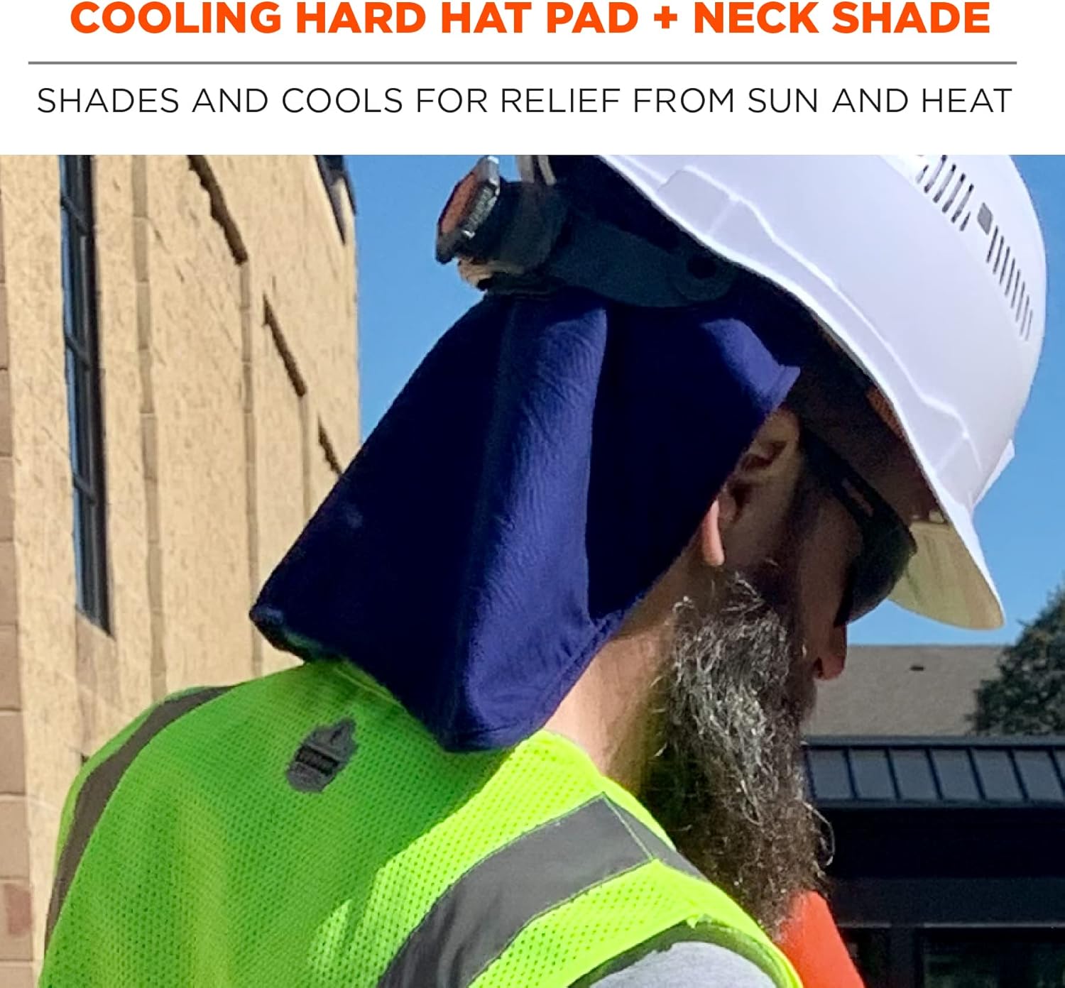 ERGODYNE Chill-Its Evaporative Polymer Cooling Hard Hat Pad