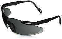 Magnum 3G Safety Eyewear, Black Frame, Smoke Lens