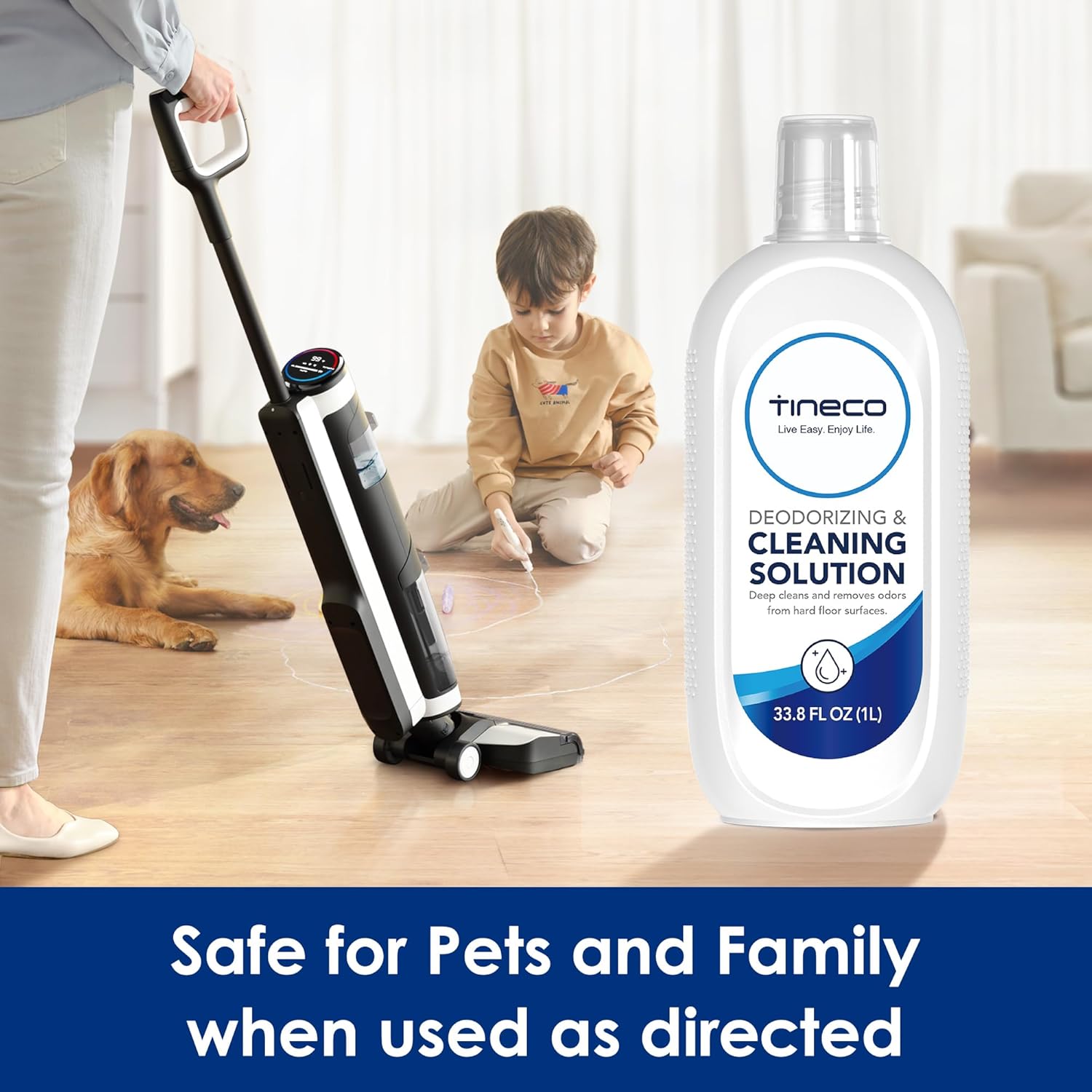 Tineco Liquid Cleaning Detergent Solution - 1L Bottle