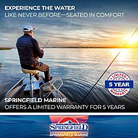 Springfield 1642008 Spring-Lock Power-Rise Adjustable Pedestal - Stand Up, 22-1/2" to 29-1/2"