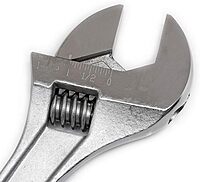 Crescent Adjustable Tapered Handle Wrench - Boxed - Home Improvement, Garage & Mechanic Versatile Hand Tool - 15" - AC215BK