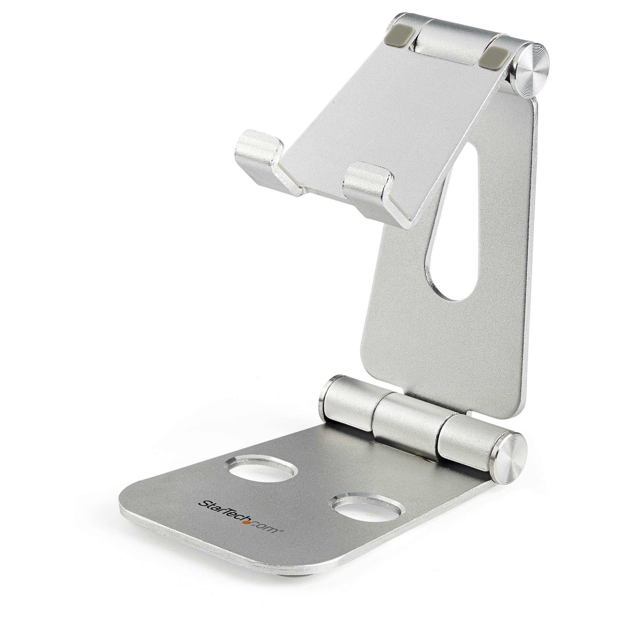 STARTECH.COM Foldable Phone and Tablet Stand - Universal Adjustable Multi-Angle Mobile Device Holder