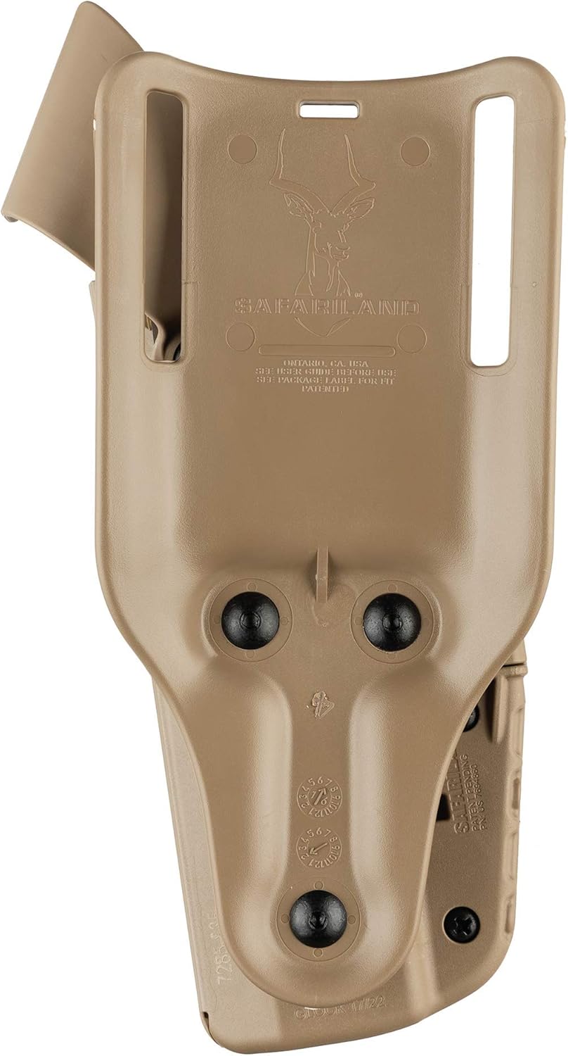 Safariland 7285 7TS SLS Low-Ride Duty Rated Level II Retention Holster SafariSeven