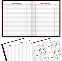 AT-A-GLANCE Standard Diary Daily 12-Month Hardcover