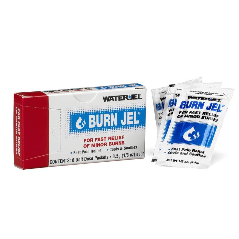 Medique Products 66626 Water Jel Burn Jel, Unit Dose, 6 Per Box