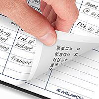 AT-A-GLANCE DayMinder Monthly Planner, Large 8 x 12, Black