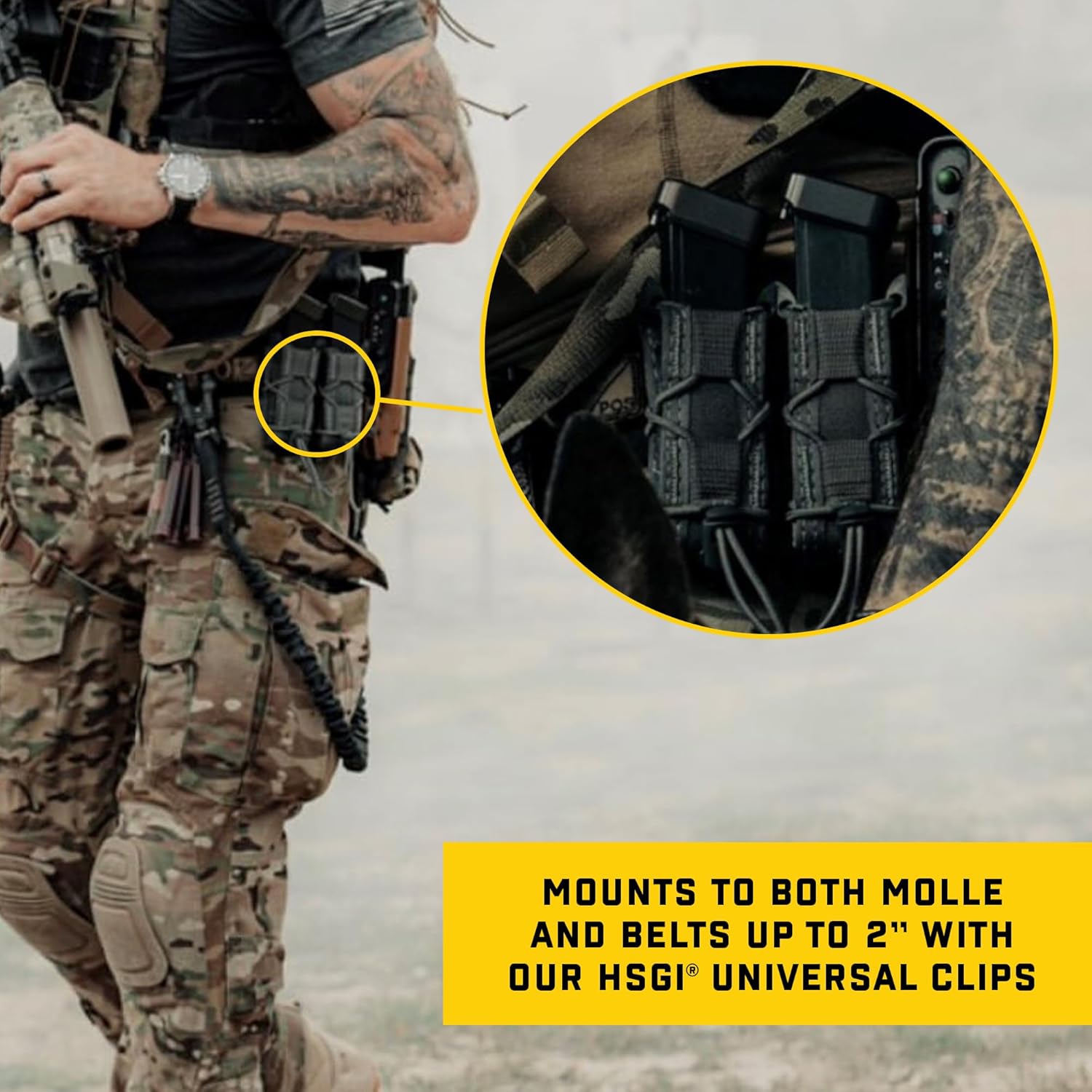 High Speed Gear - GEN 2 Extended Pistol TACO MOLLE Mag Pouch