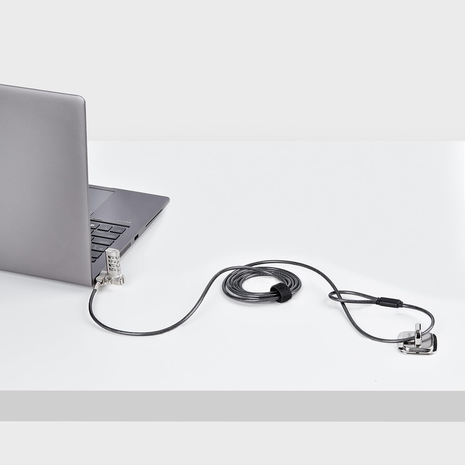 StarTech.com Universal 3-in-1 Laptop Lock 6.6ft (2m) Security Cable