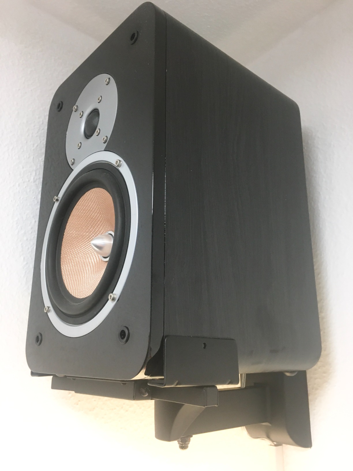 Speaker Wall Mount Adjustable without Tools Tilt+Swivel 25kg
