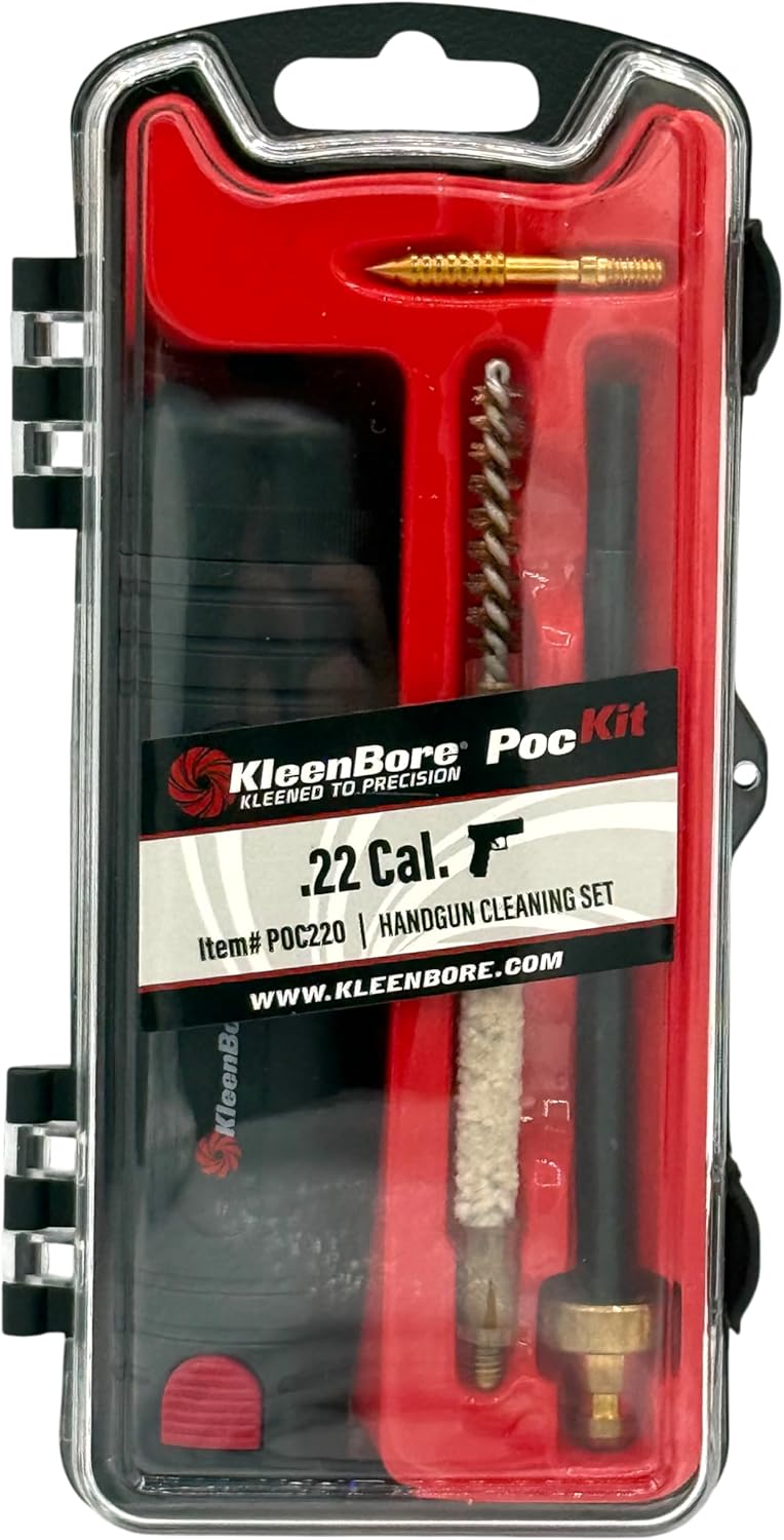 KleenBore .22 Cal. Handgun PocKit,Black