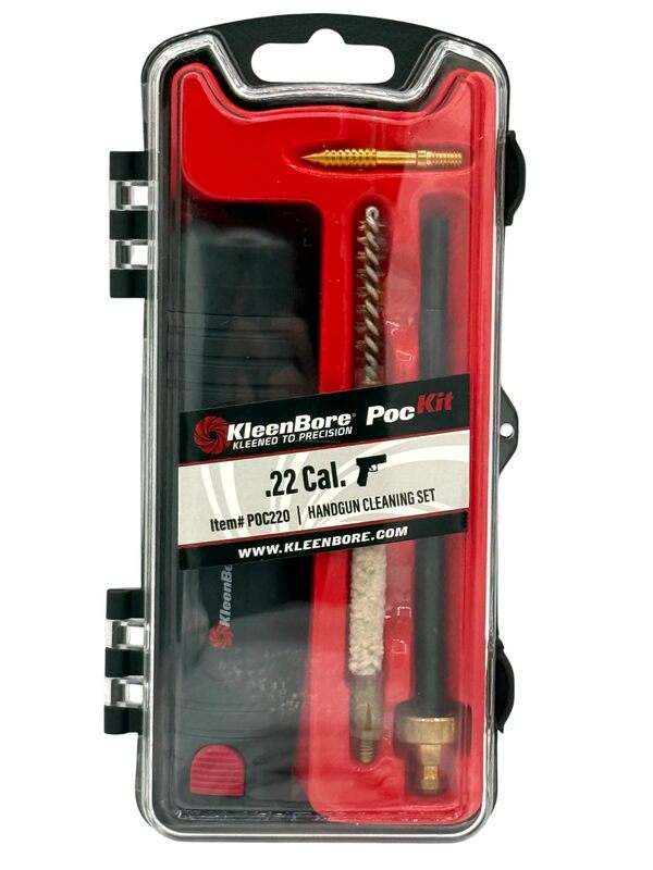 KleenBore .22 Cal. Handgun PocKit,Black