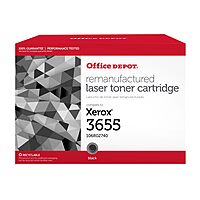 Office Depot Remanufactured Black Extra-High Yield Toner Cartridge Replacement For Xerox 3655, OD3655EHY