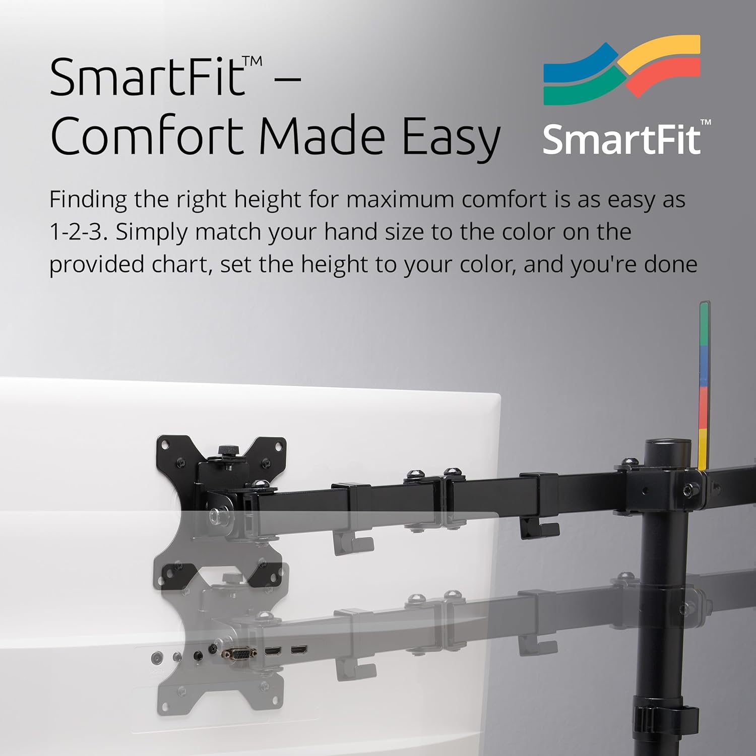 KENSINGTON SmartFit Ergo Monitor Arm Desk Mount